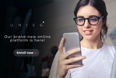 Our brand-new online platform: UNISG+