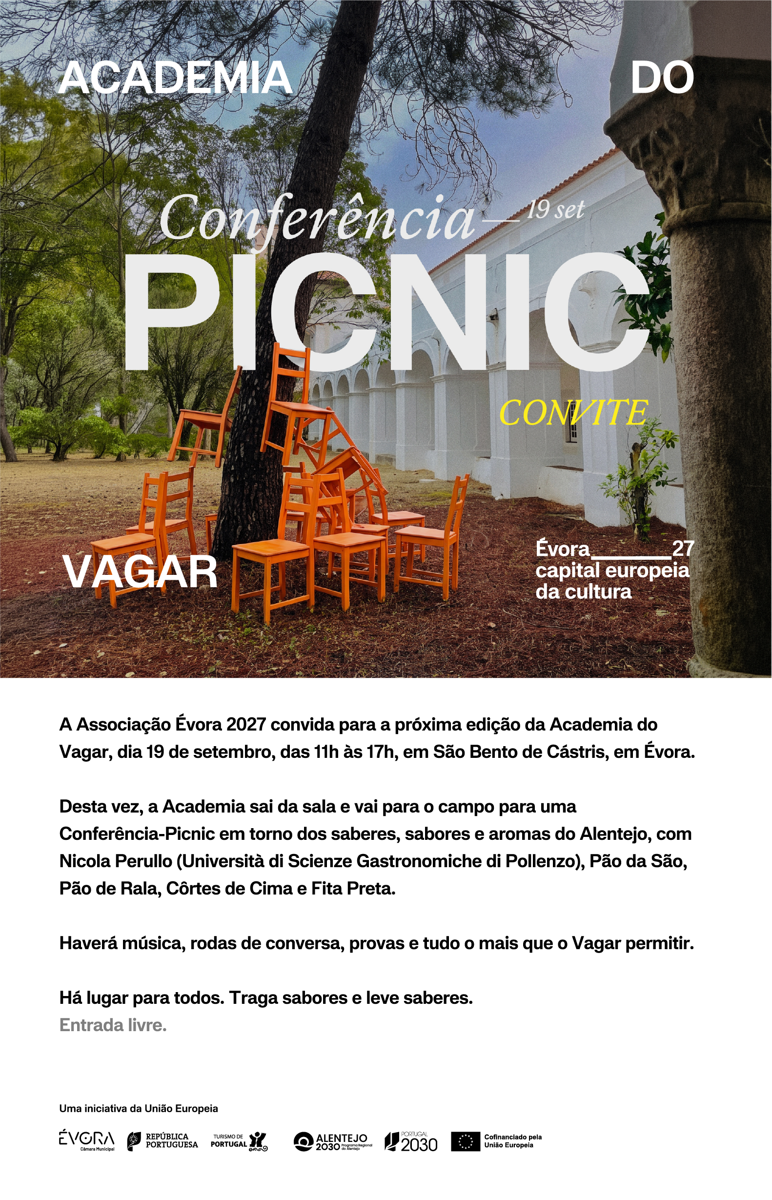 academia do vagar conferenza perullo evora portogallo