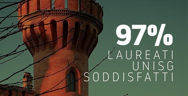 Il 97% dei laureati UNISG è soddisfatto della propria esperienza universitaria: i dati del Rapporto AlmaLaurea 2017 sul profilo dei laureati triennali e magistrali e sulla condizione occupazionale