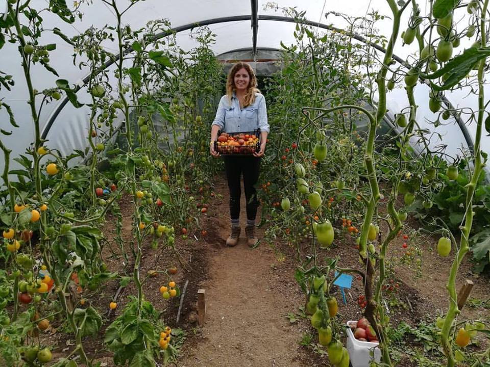 Michelle Krieg, Garden Manager for a social justice and land-based learning centre in Northern California
