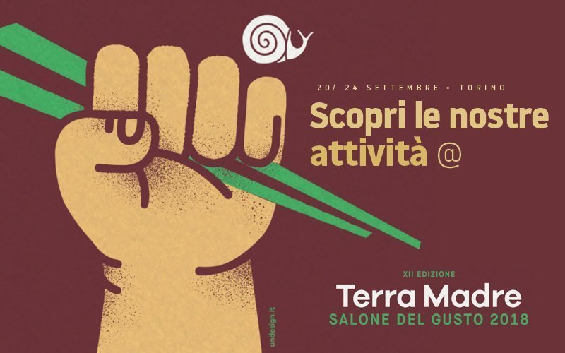L'Università di Scienze Gastronomiche a Terra Madre Salone del Gusto 2018