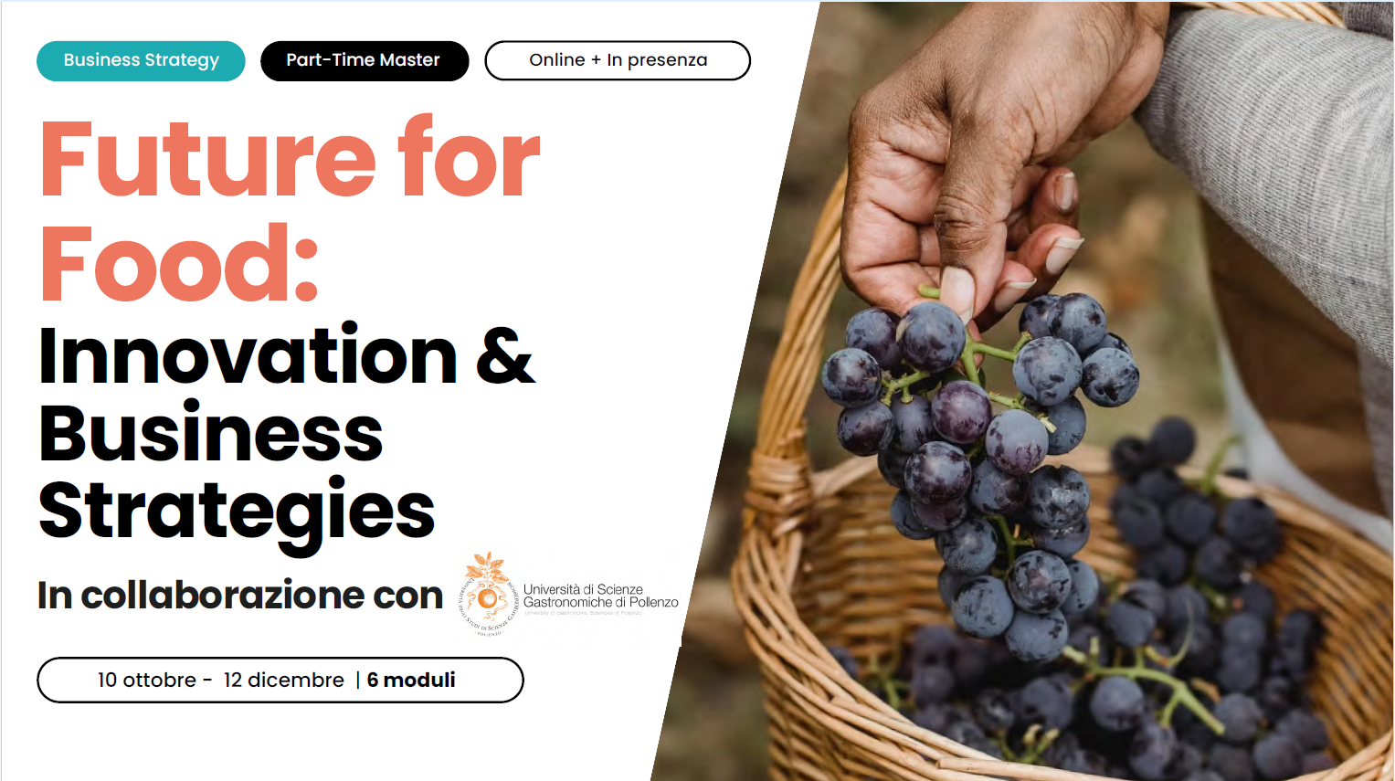 unisg talentgarden future for food part time master 2026